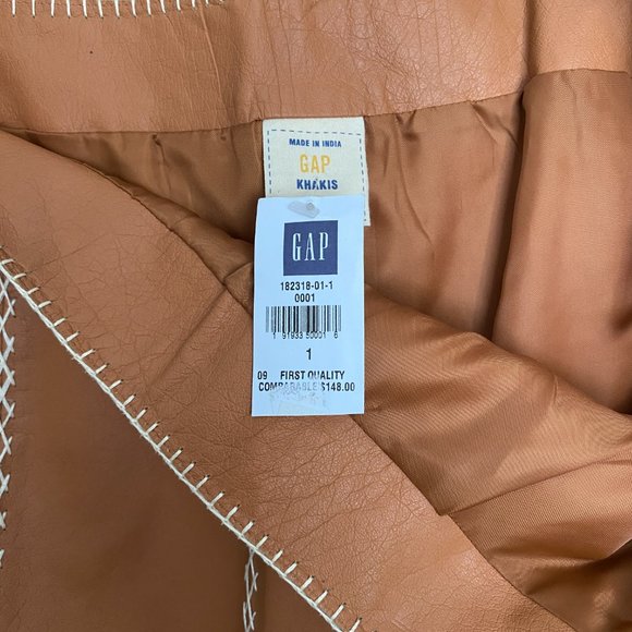 Gap Boho Leather Skirt - Picture 6 of 7